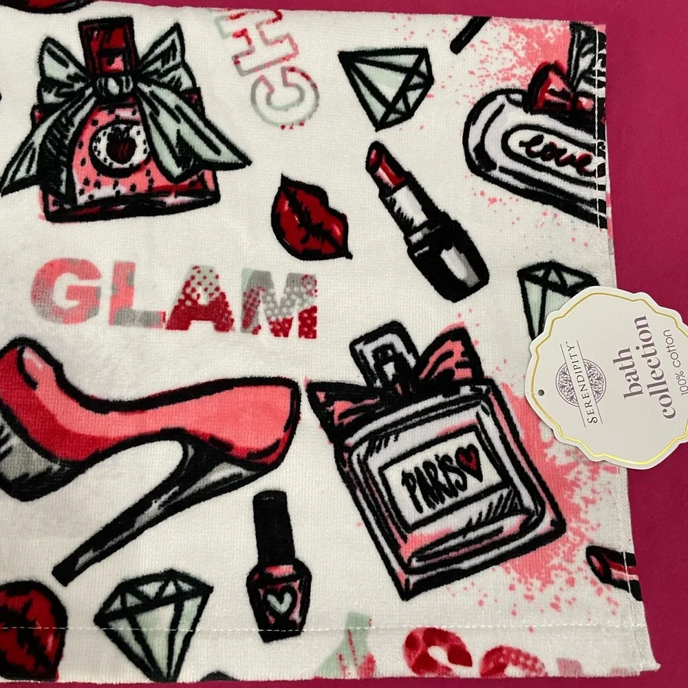 Beauty Glam hand towel